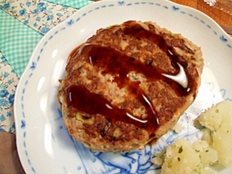 しっとりおいしい♡さんまのすり身ハンバーグ